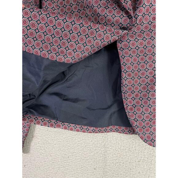 The Limited Women's XS Printed Blazer Geo Pattern Work Jacket Lined Career - Picture 8 of 9